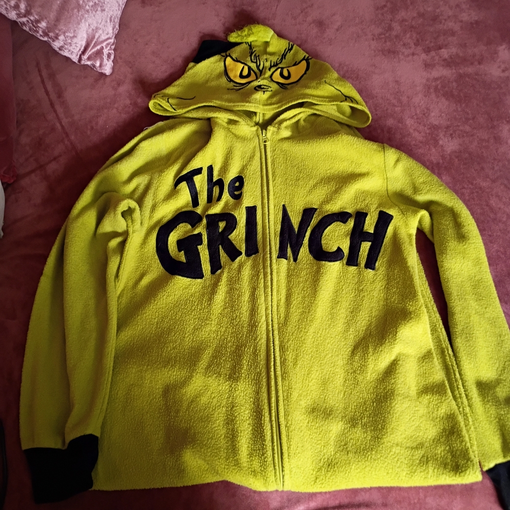 Dr. Seuss Grinch Lime Hoodie